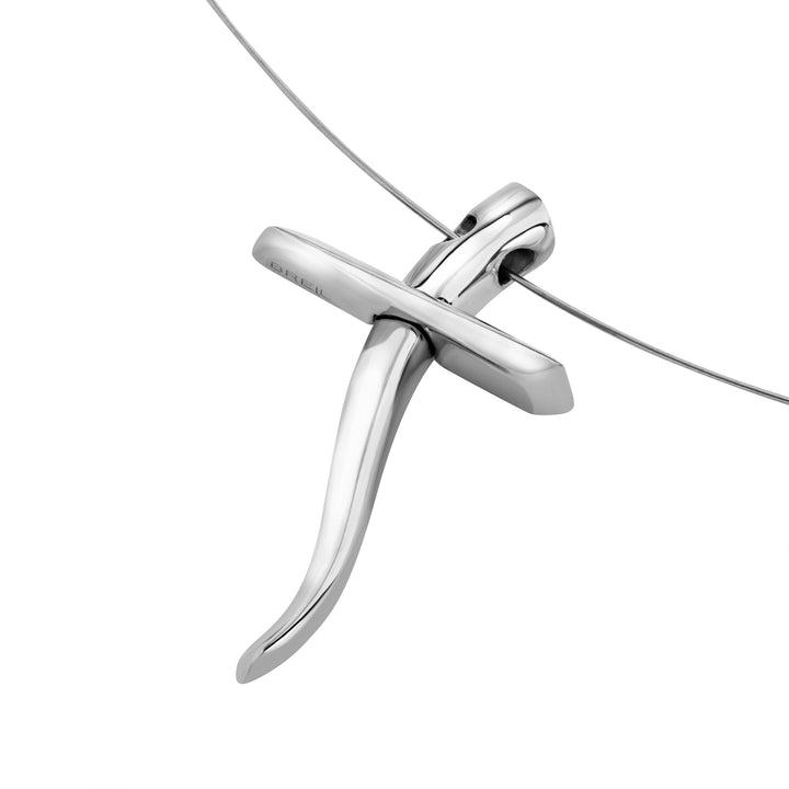 Breil Reloaded Steel Moon choker halsband TJ3923