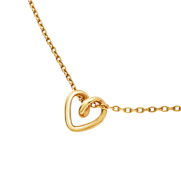 Breil B&ME choker ketting in staal met IP gouden afwerking TJ4025