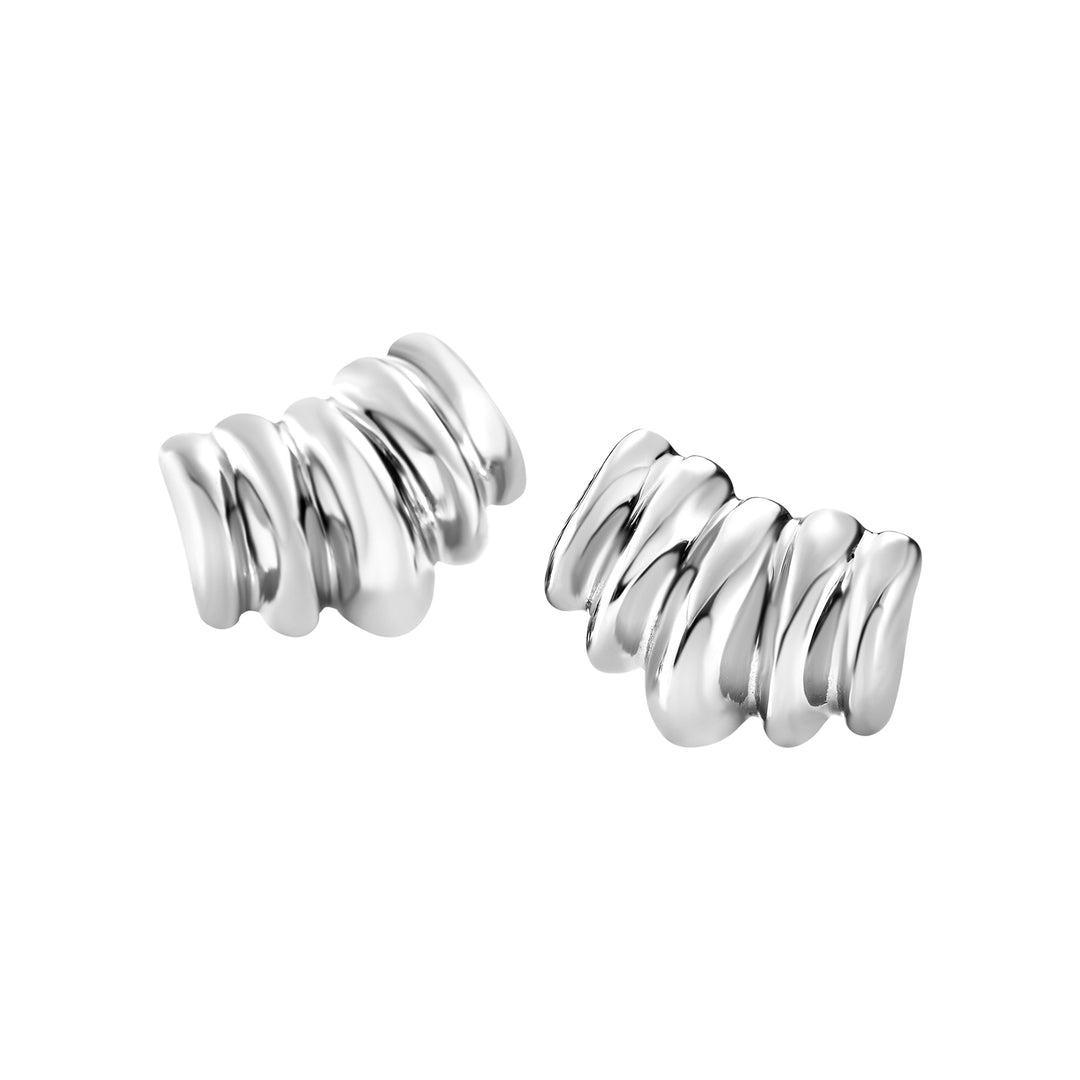 Breil Globe stål øreringe TJ4072