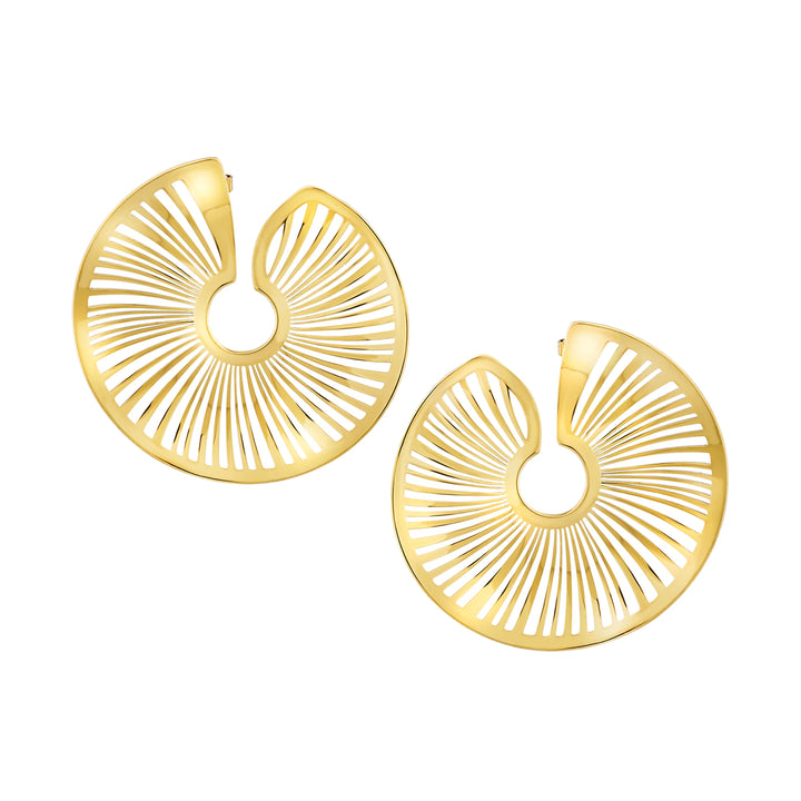 Breil B Whisper fülbevaló acélból, IP arany kivitelben, TJ4083