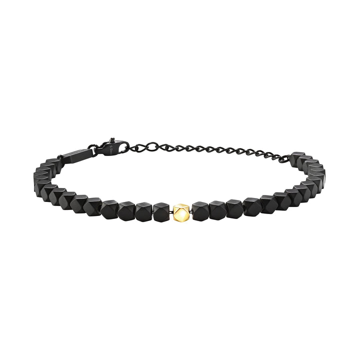 Breil Tetra stalen armband met zwarte IP-afwerking TJ4121