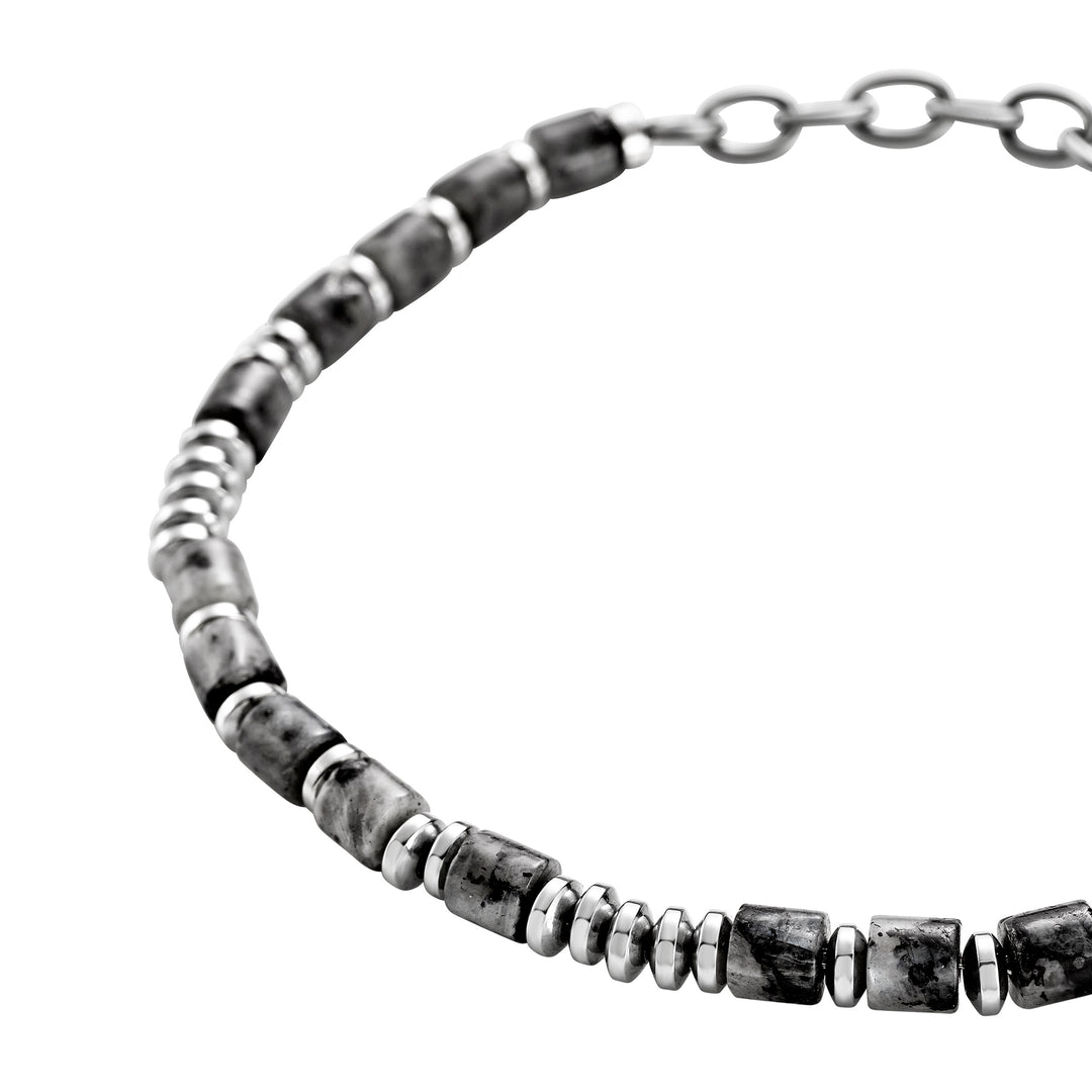 Breil bracciale Rock Hard acciaio spectrolite TJ4130