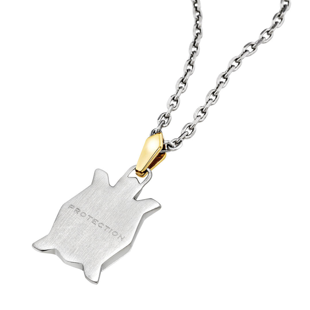 Gargantilha de aço Breil Good Omen TJ4160