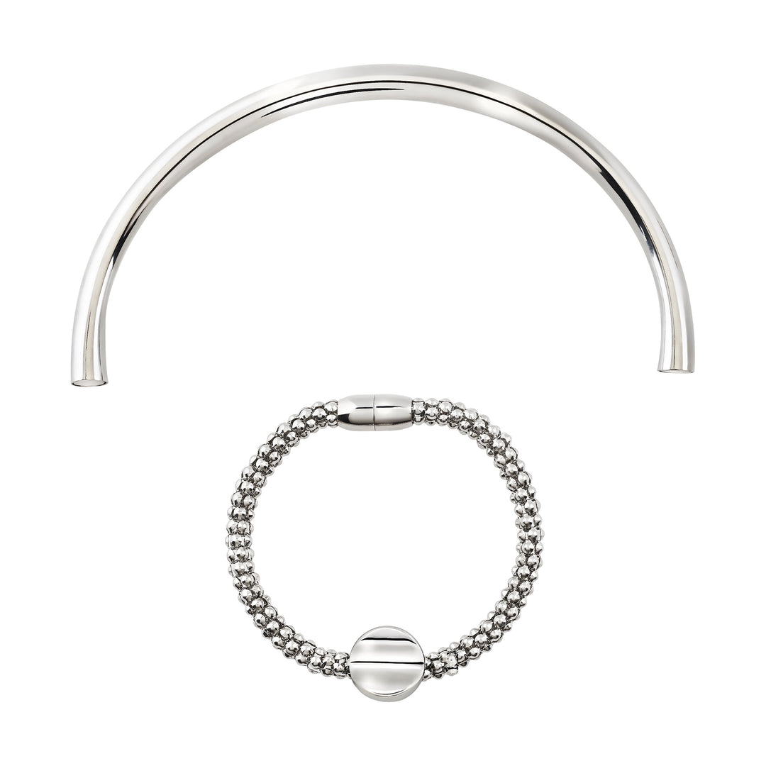 Colar gargantilha de aço Breil Magnetica System TJ4237