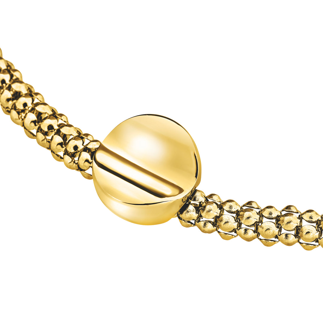 Collier ras du cou Breil Magnetica System en acier, finition PVD or 14 carats TJ4238