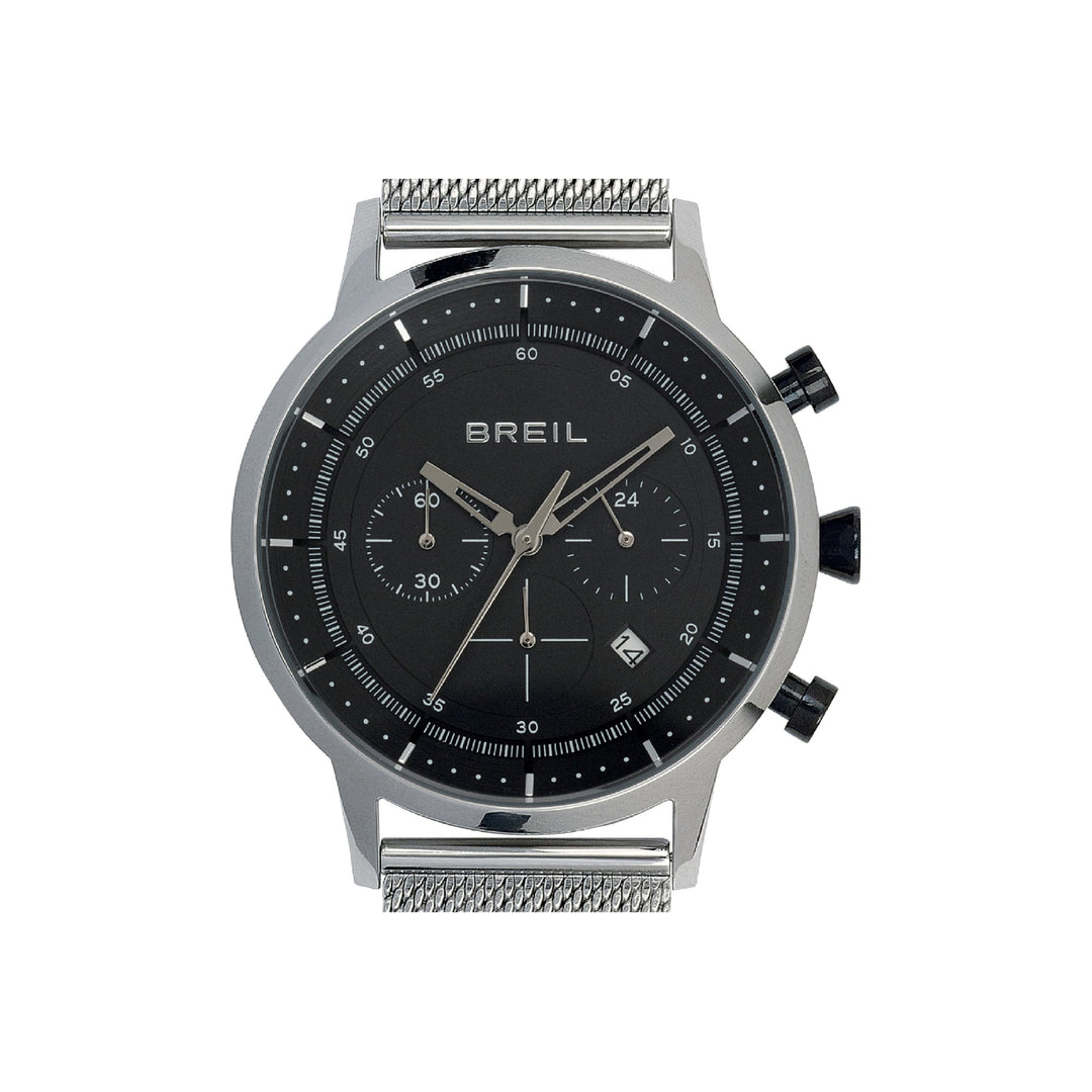 Breil Uhr Six.3.Nine Chrono 44mm schwarzer Quarzstahl TW1805