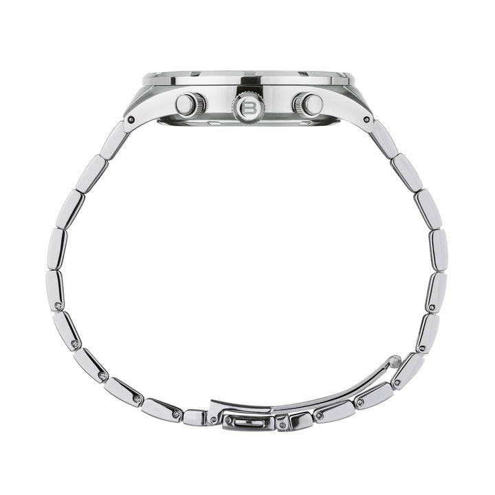 Breil hodinky B 12 H Chrono 42mm vínová quartz ocel TW2072