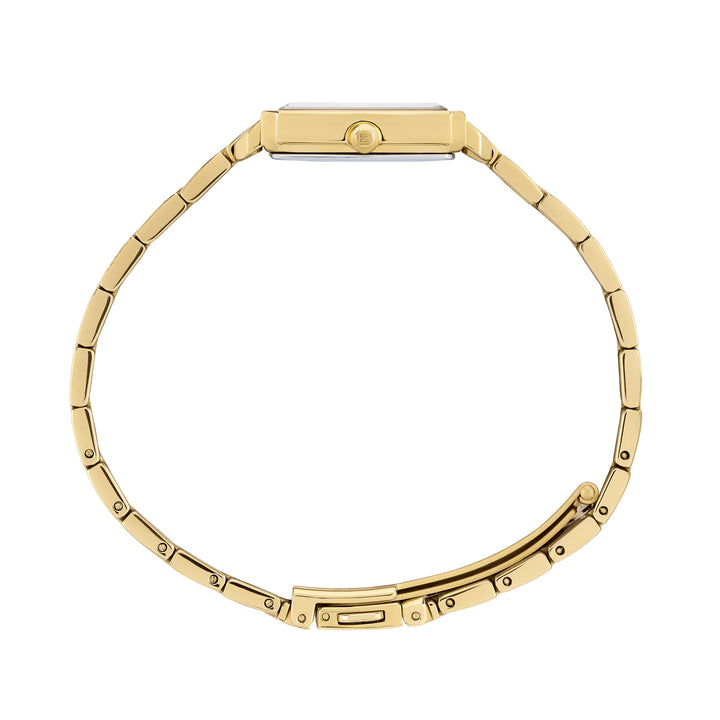 Breil Carré ur 20x24mm hvidt kvartsstål IP guldfinish TW2078