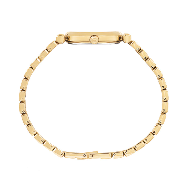 Breil Nuvè klocka 28 mm silver kvartsstål IP guldfinish TW2126