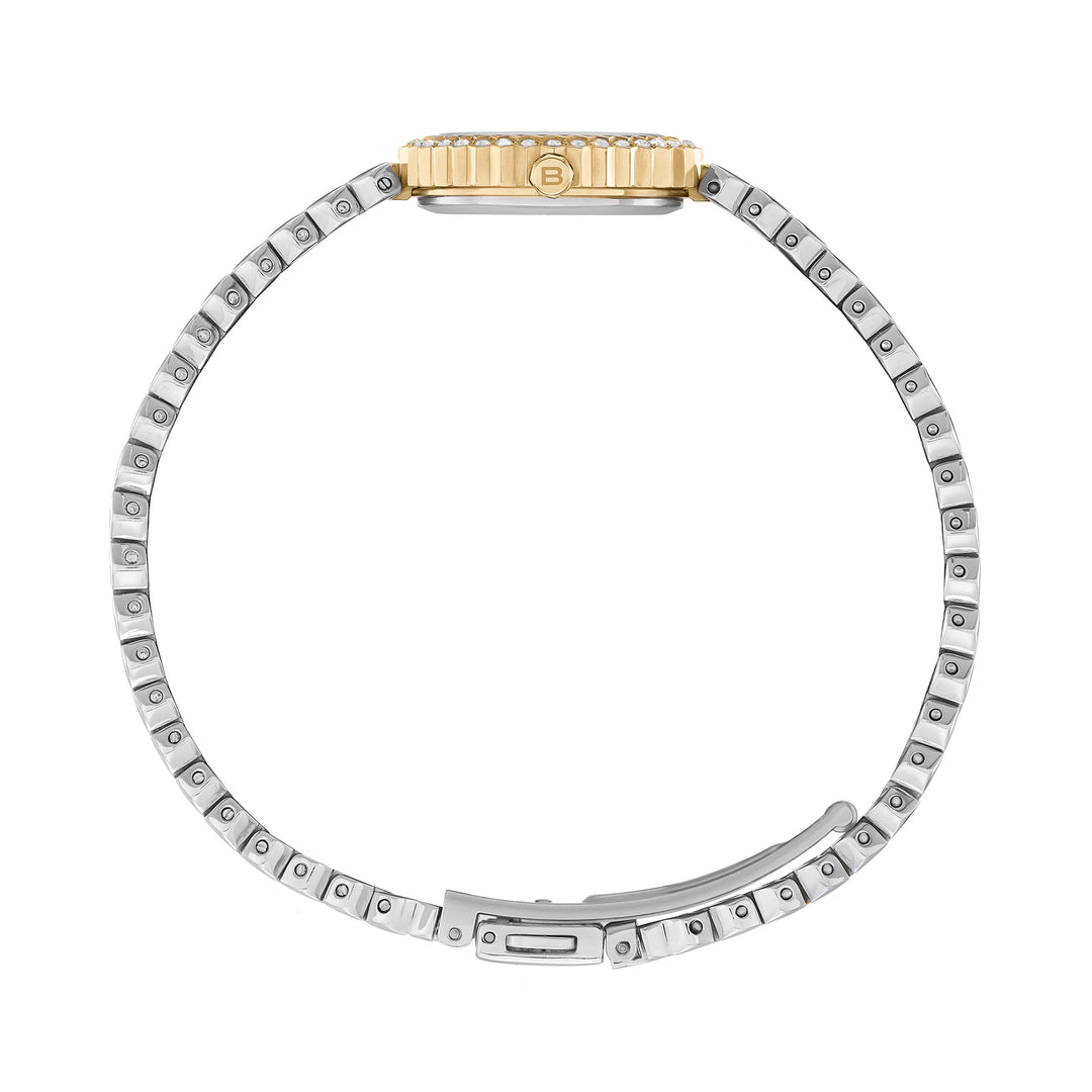 Breil Primp klocka 24mm vitt kvartsstål PVD finish 14k guld TW2200
