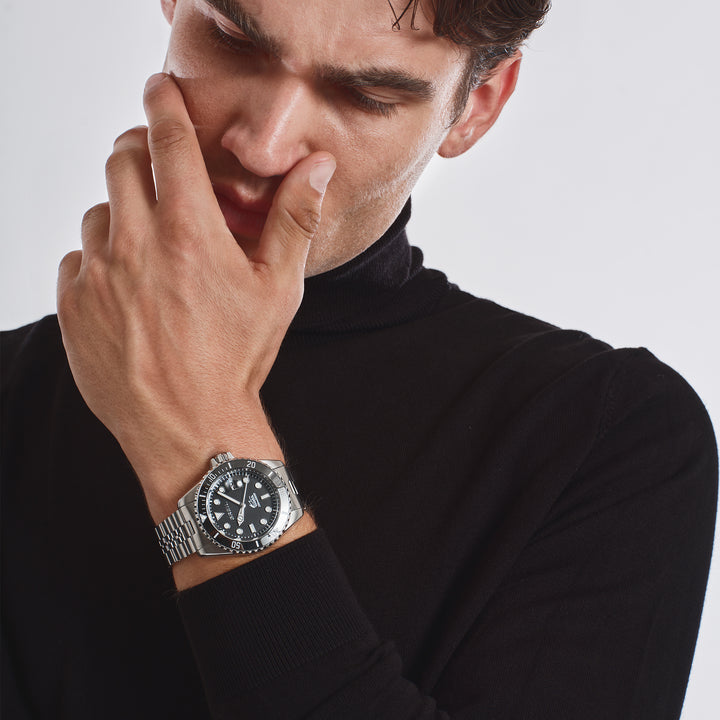 Breil watch Manta Heritage 42mm black quartz steel TW2206