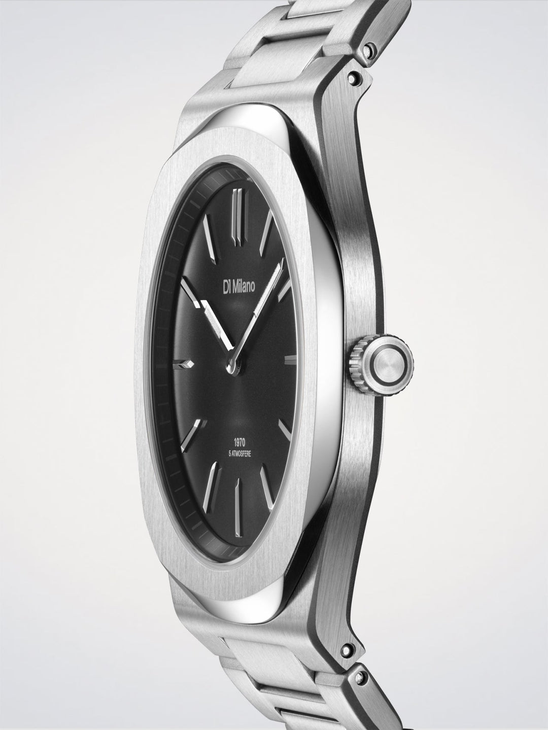 D1 Milano Groovy Fekete Ultra vékony 39 mm D1-UHBJ01