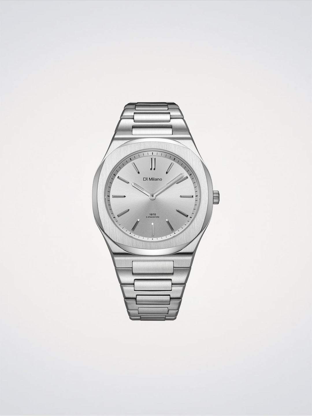 D1 Milano Groovy Silver Ultra vékony 39 mm D1-UHBJ02