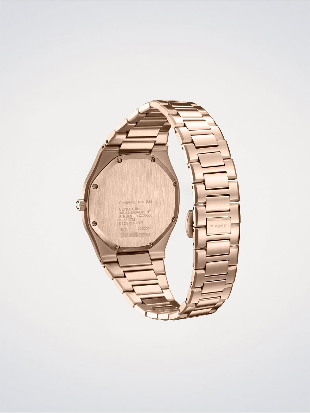 D1 Milano Jade Mirage [przedsprzedaż] Ultracienki zegarek 39 mm D1-UHBJ09