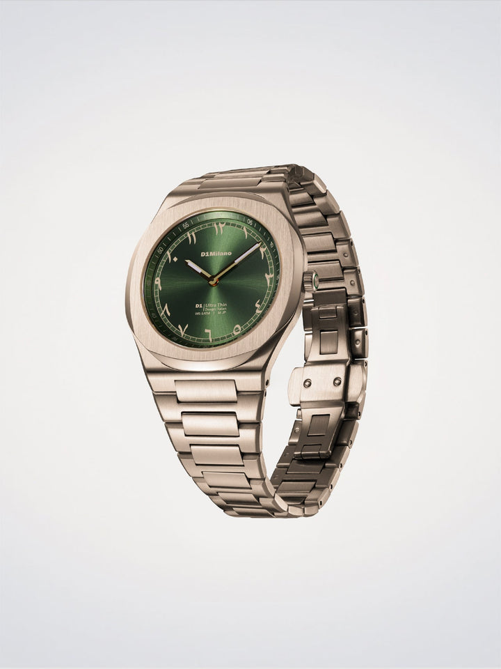D1 Milano Jade Mirage [przedsprzedaż] Ultracienki zegarek 39 mm D1-UHBJ09