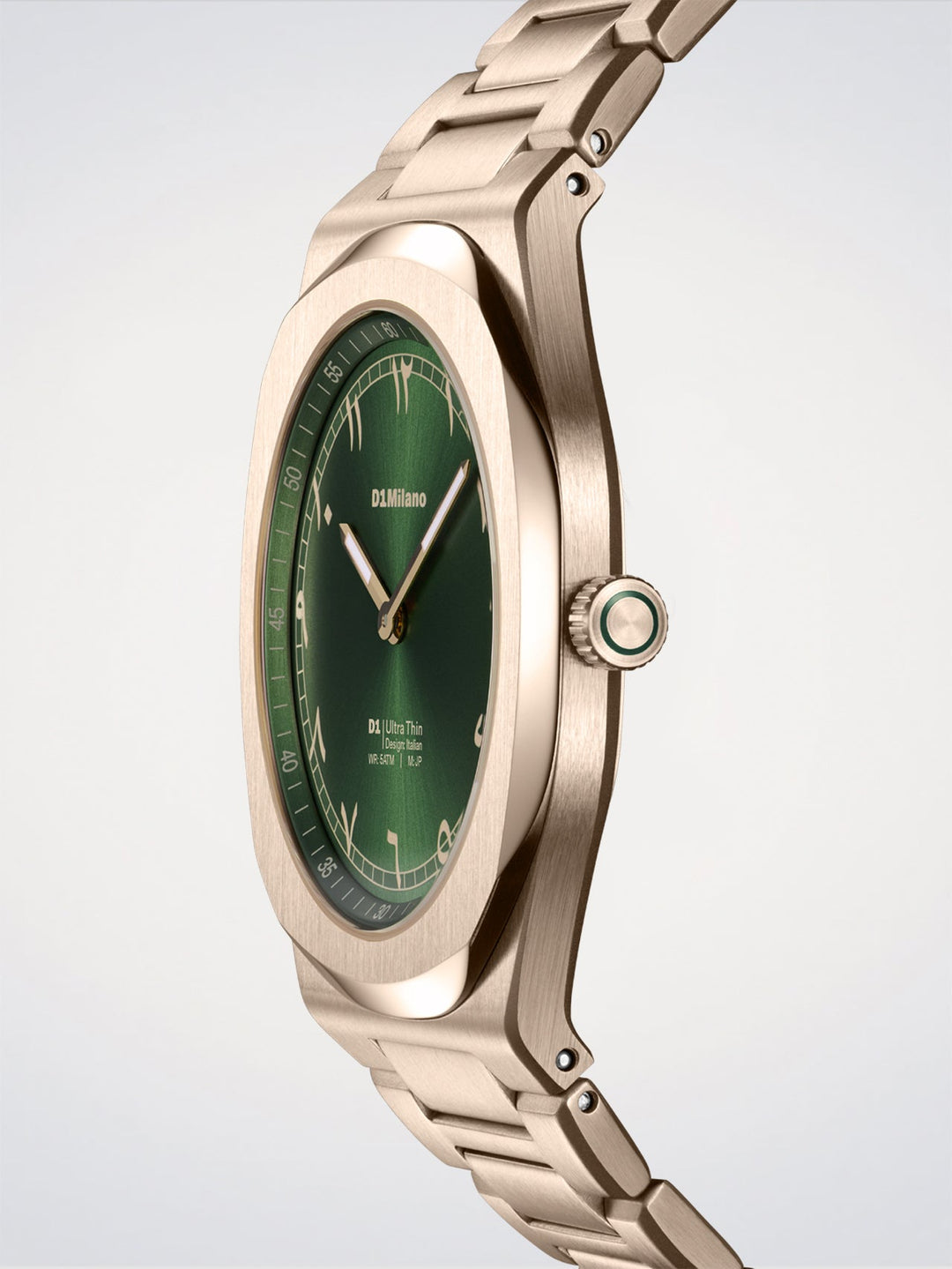 D1 Milano Jade Mirage [przedsprzedaż] Ultracienki zegarek 39 mm D1-UHBJ09