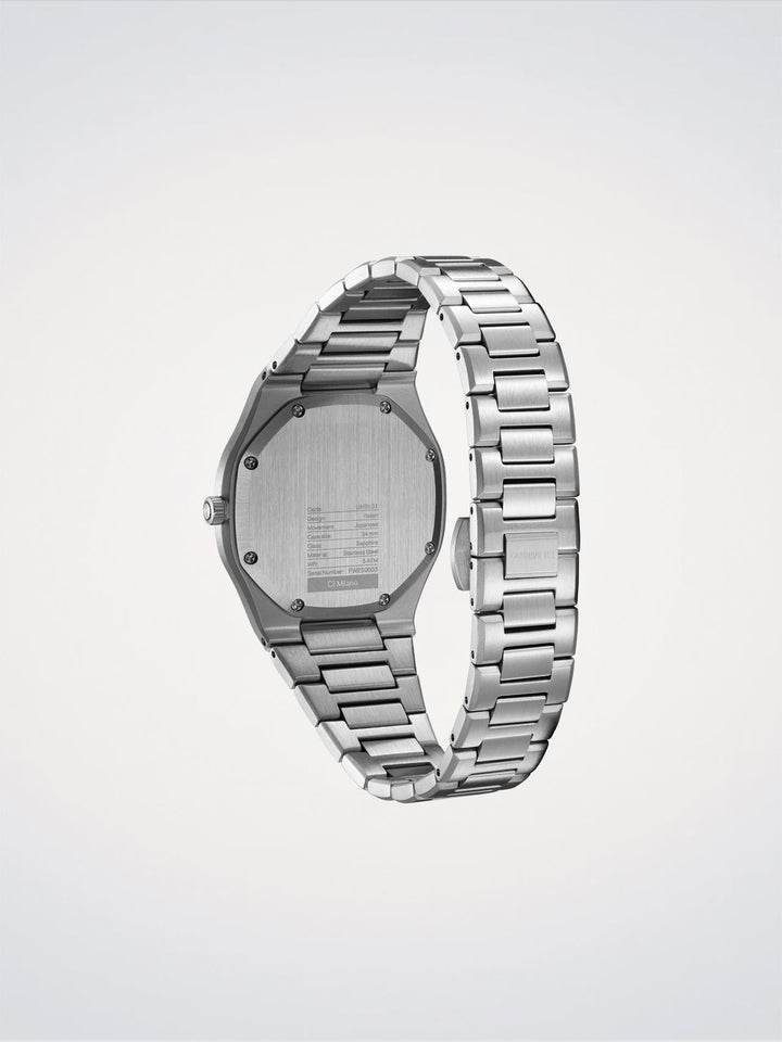 D1 Milano Silver Mellow Ultra vékony 34 mm D1-UHBL01