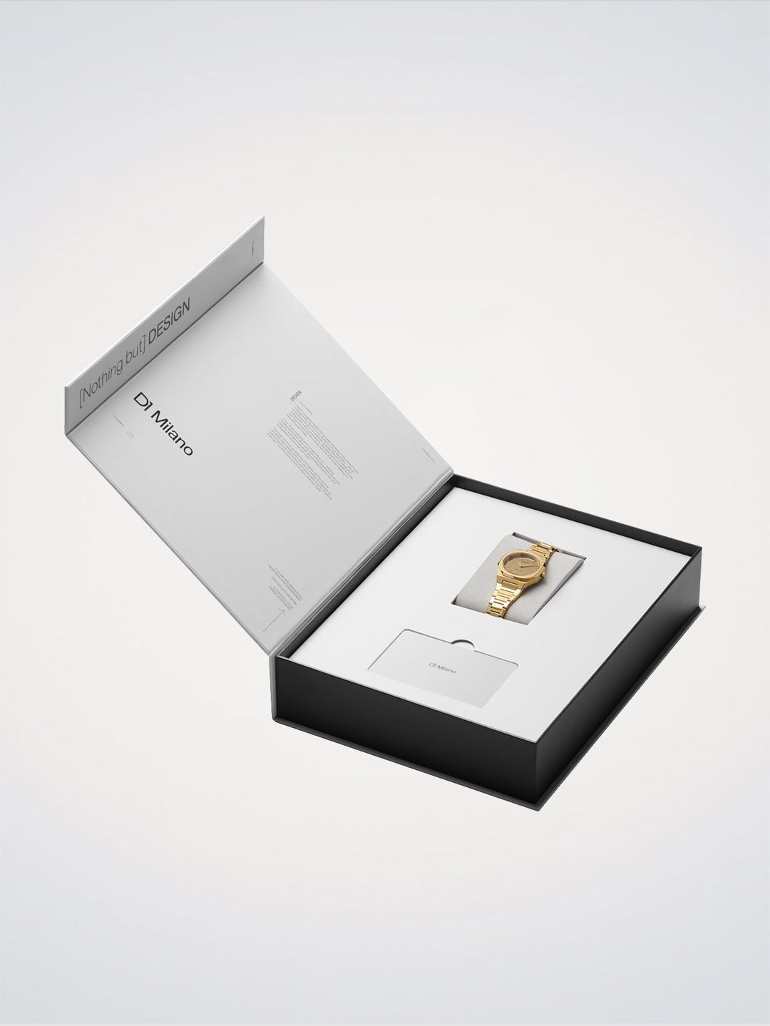 D1 Milano Gold Gleam Ultra Thin Ρολόι 30 mm D1-UTBL40