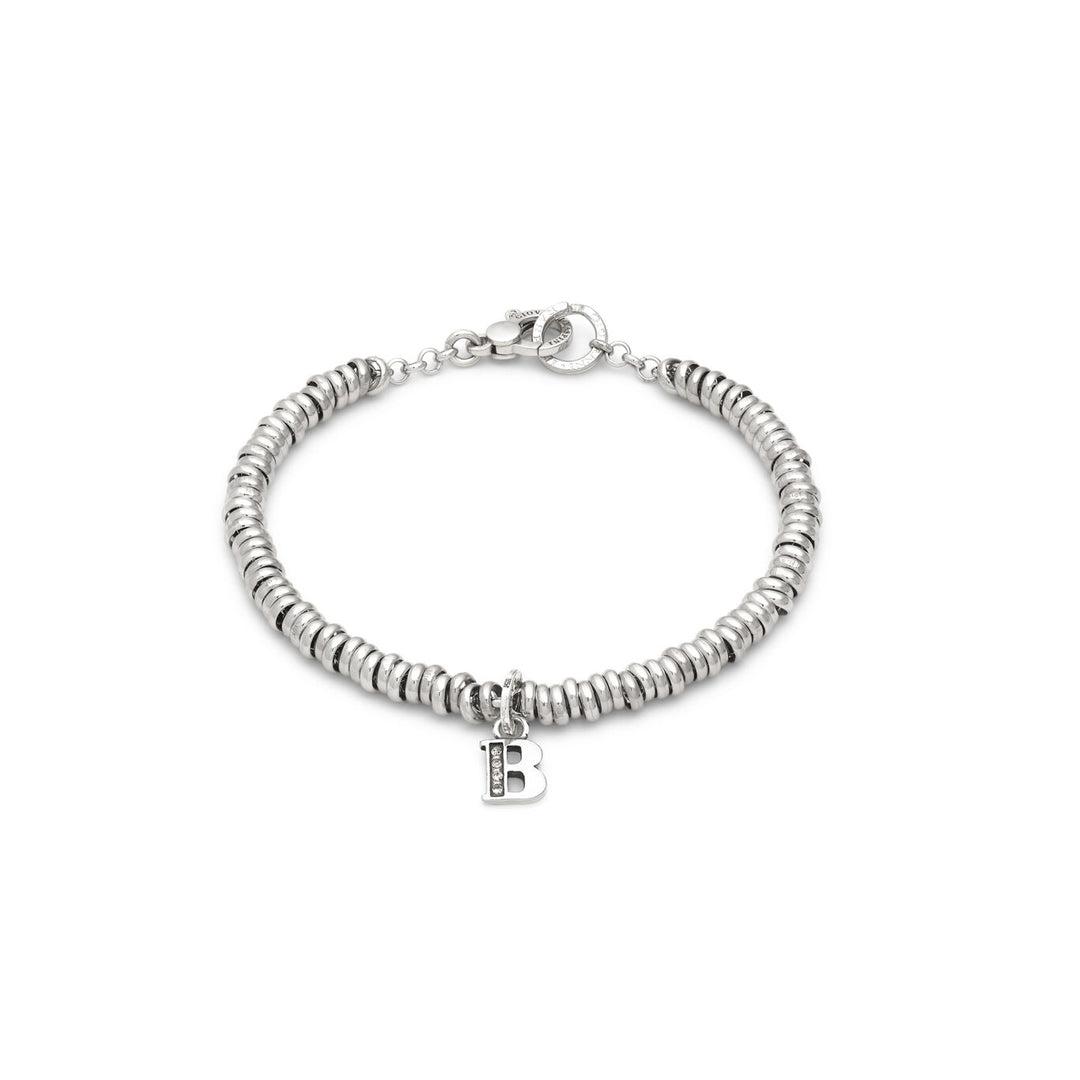 Giovanni Raspini Armband Buchstabe B Kristall Armband aus 925er Silber und Zirkonen X01467