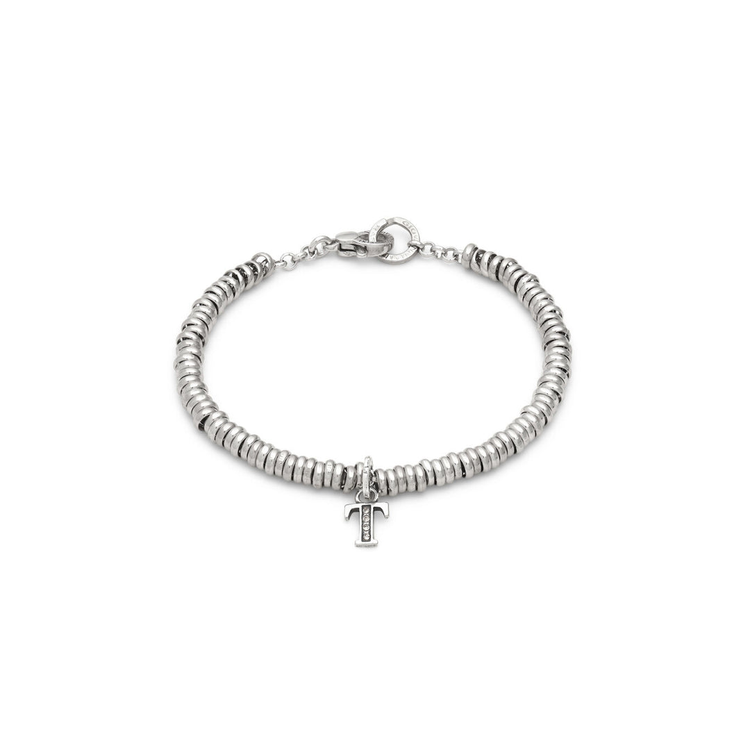 Giovanni Raspini armbånd bogstav t krystal Armbånd i 925 sølv og zirkoner X01449