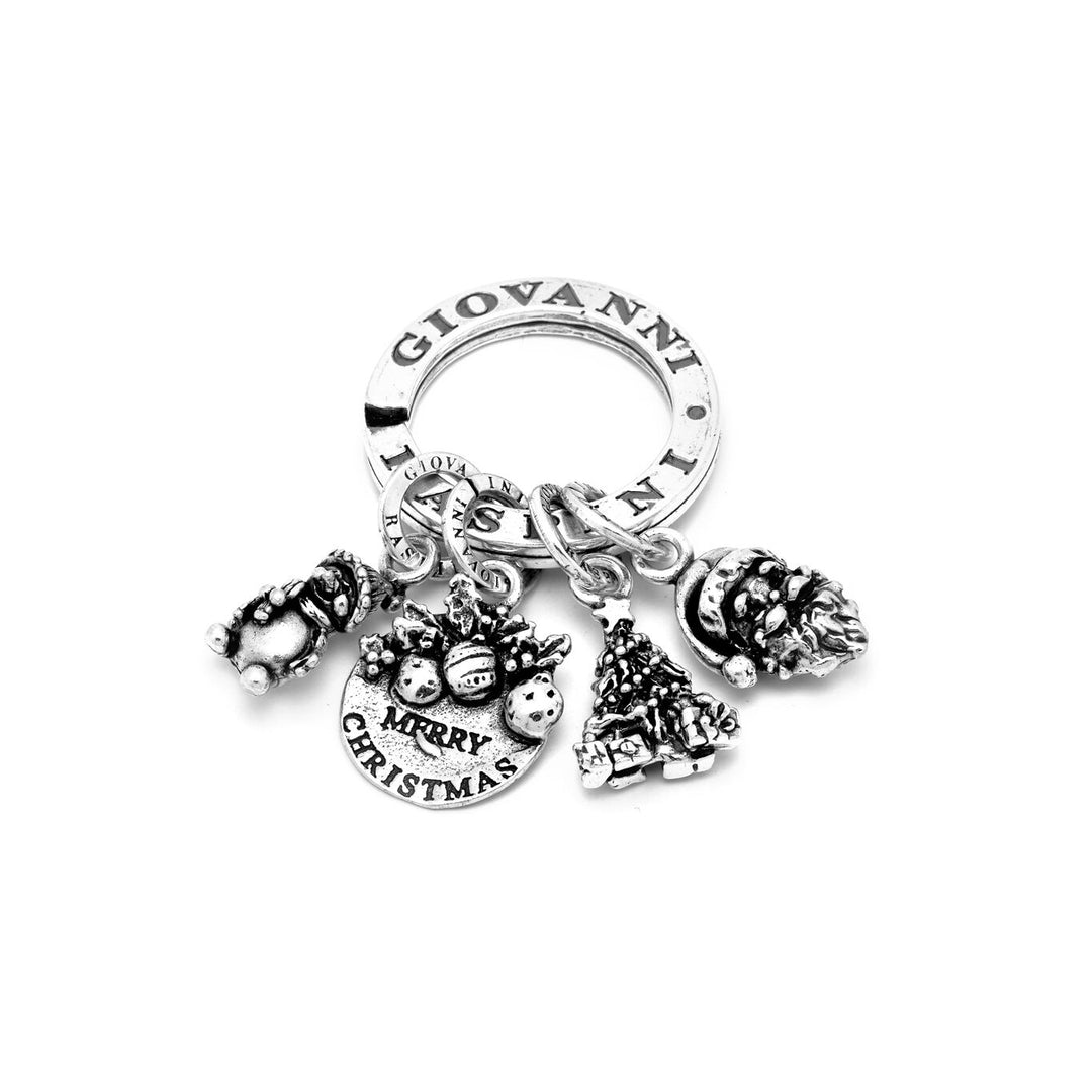 Giovanni Raspini Christmas key ring Key ring in 925 Silver X01946