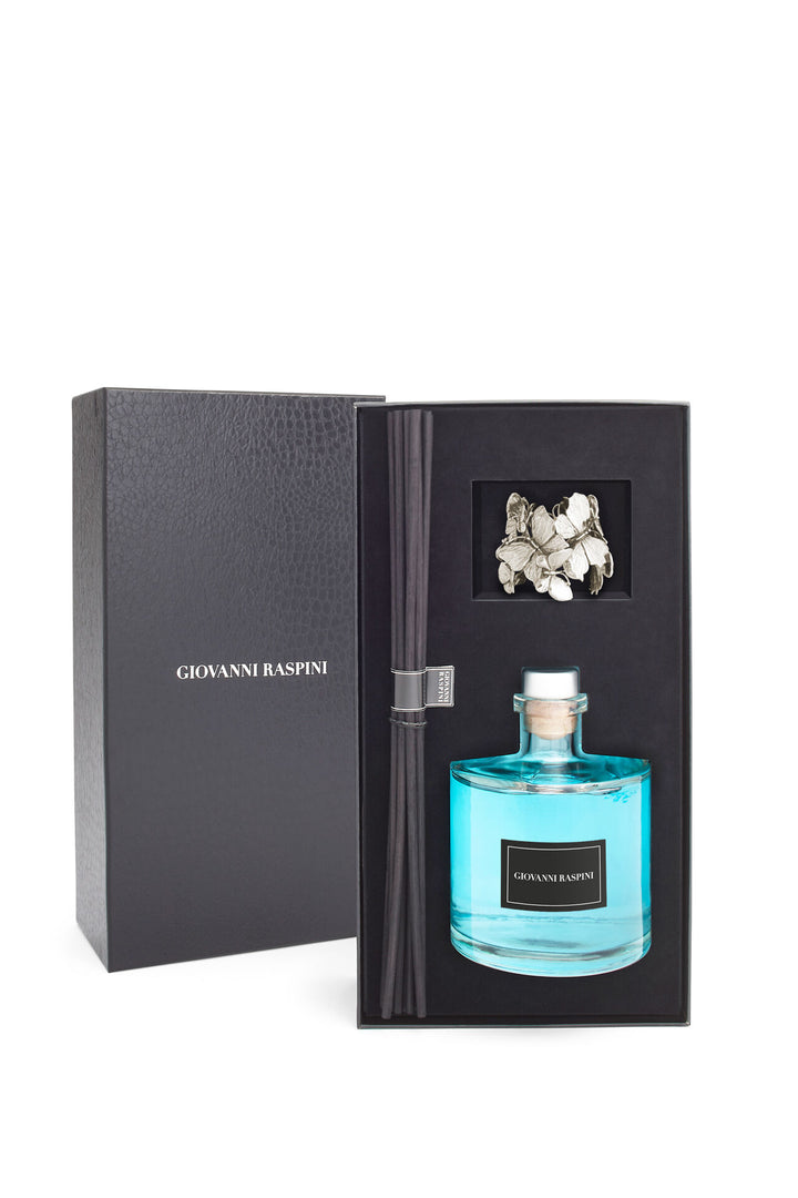 Giovanni Raspini Farfalle Diffuser - Vento di Mare ambient duft med hvid bronze dekoration - XB0101