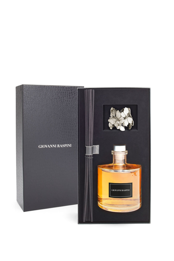 Giovanni Raspini Butterfly Diffuser - Fragrância doméstica Iris Dust com decoração em bronze branco - XB0100