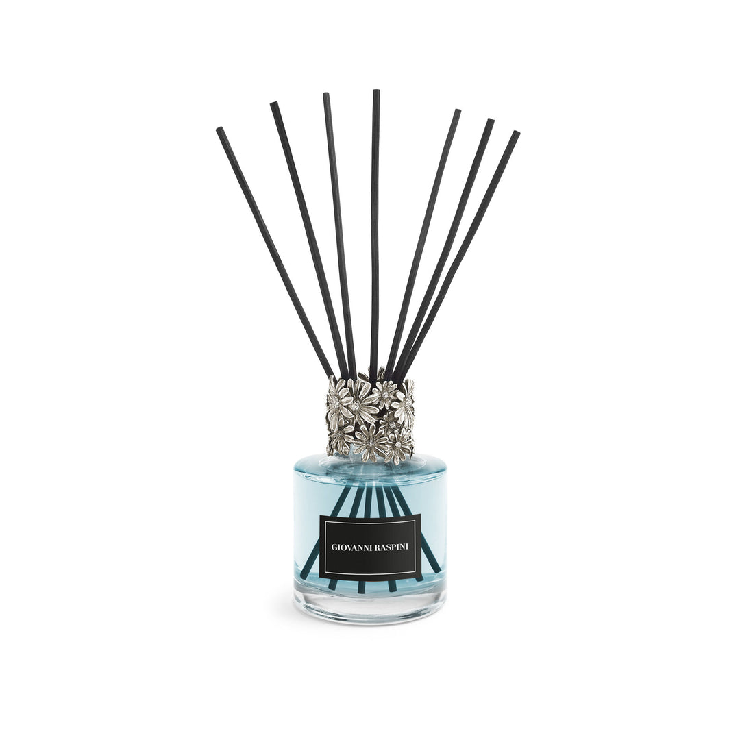 Giovanni Raspini Margherite Diffusor – Vento di Mare Raumduft mit weißer Bronzedekoration – XB0113