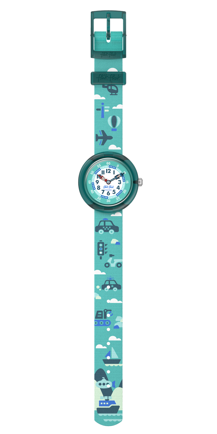 Flik Flak Uhr TIME TO MOVE Time To Discover 32mm FBNP228