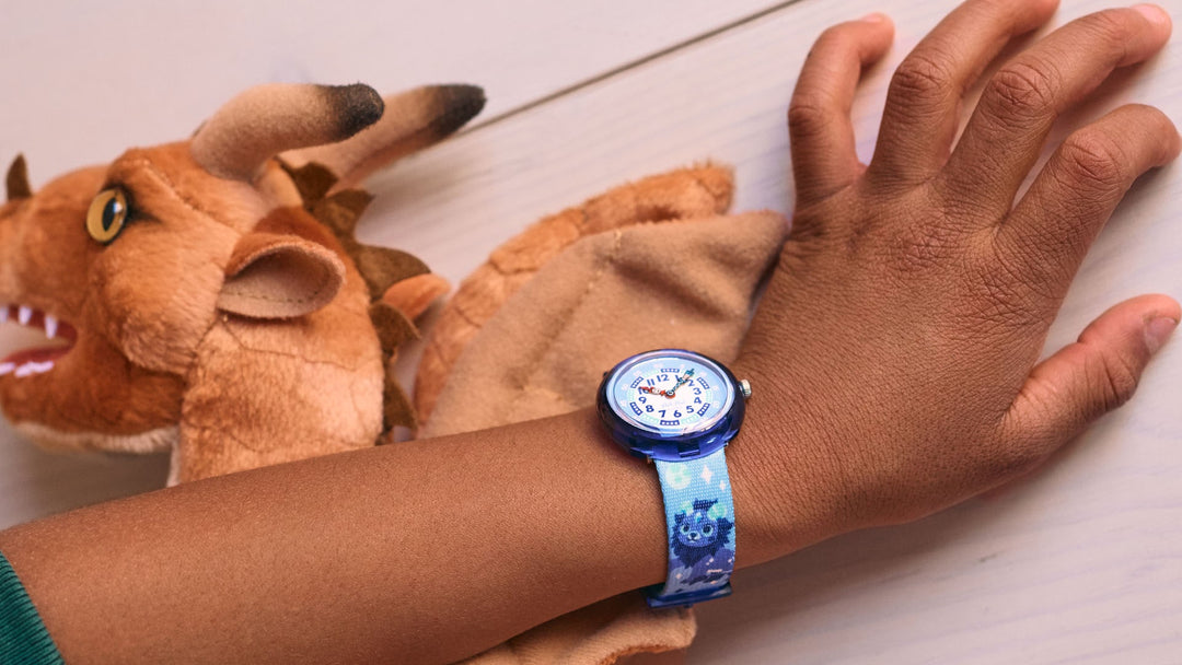 Flik Flak Uhr COSMICLION Mystic Land 32mm FBNP234