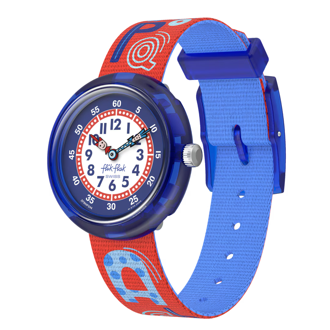 Flik Flak ur KNOW DIN ABC Story Time 32mm FBNP244