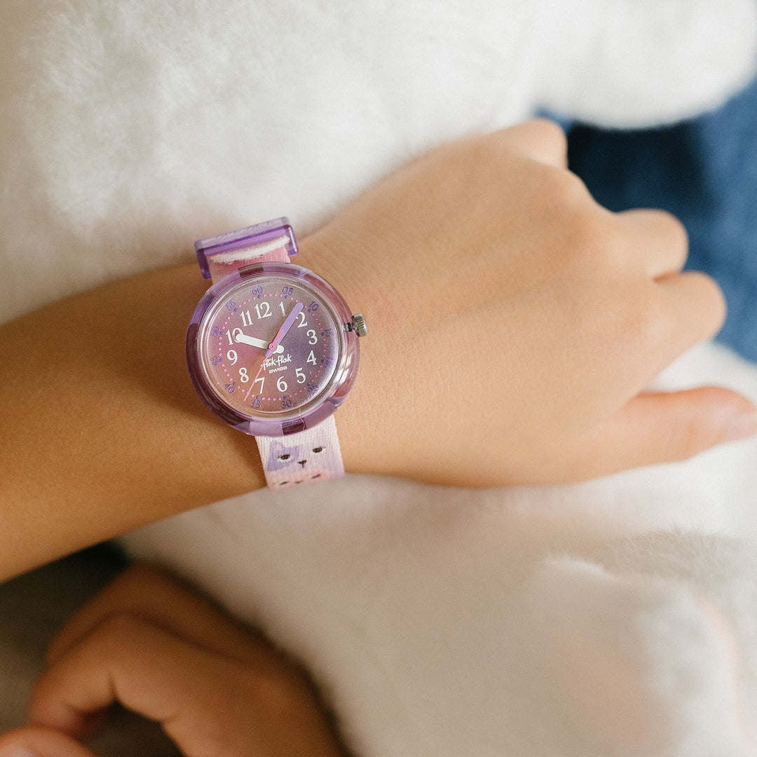 Relógio Flik Flak CUTIE KITTY Friends Fur-Ever 32mm FPNP162