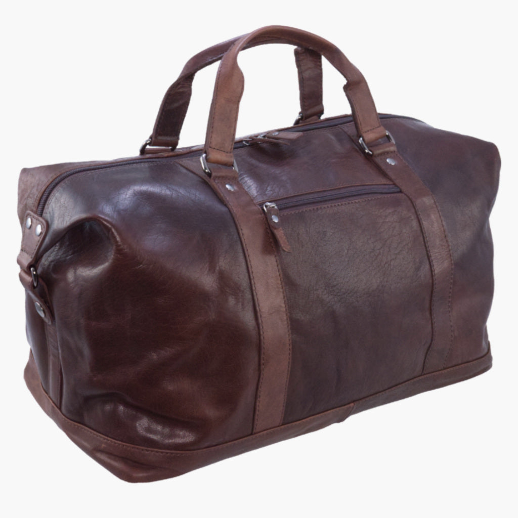 Aeronautica Militare Borsone viaggio in vera pelle VINTAGE AM306-MO