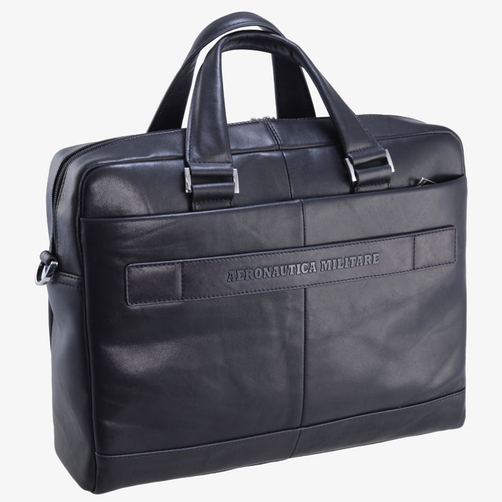 Aeronautica Militare Professional laptop briefcase Thunder line AM463-BL