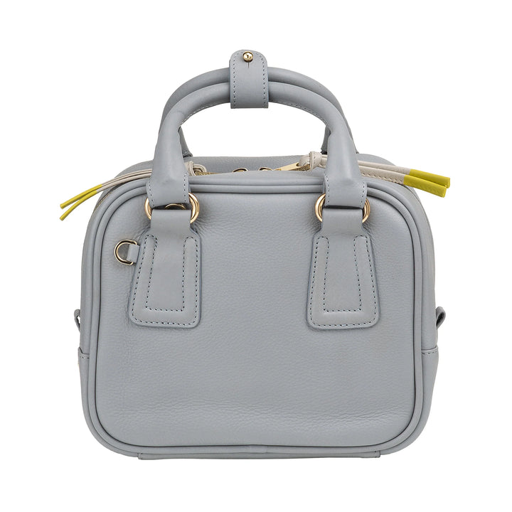 Bolsa feminina de couro DUDU com alça ajustável, elegante e compacta, bolsa de mão e ombro com zíper
