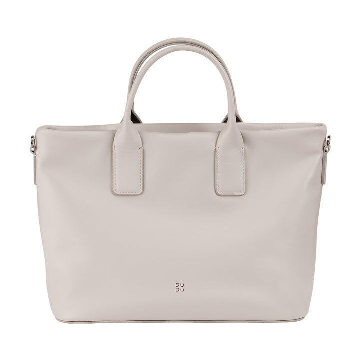 DUDU Borsa Donna a Mano in Pelle con Tracolla, Borsa Media Piccola a Spalla con Cerniera e Tracolla Staccabile, Borsetta Elegante Colorata