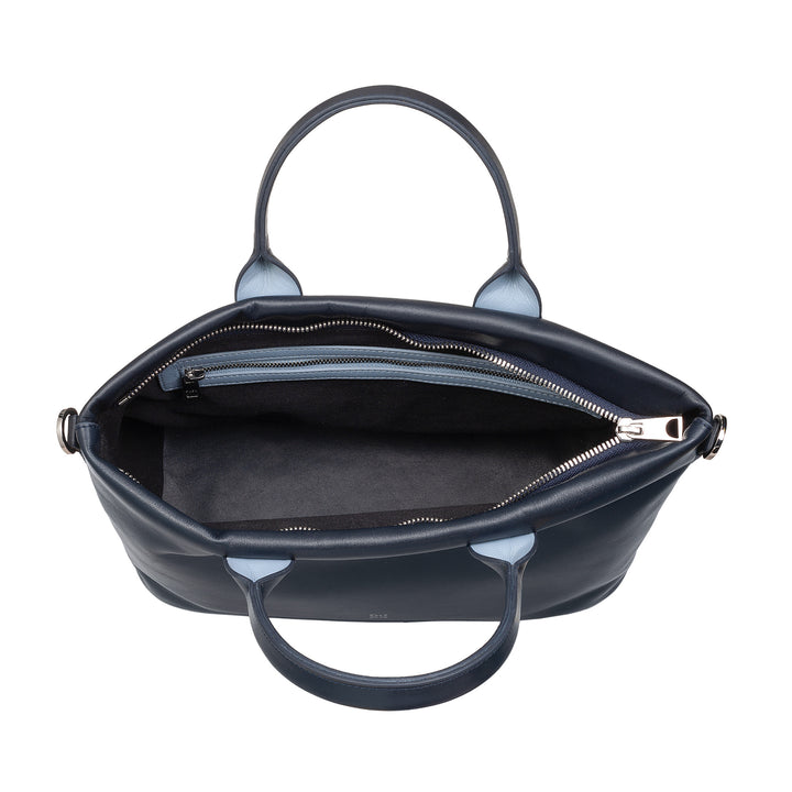 DUDU Borsa Donna a Mano in Pelle con Tracolla, Borsa Media Piccola a Spalla con Cerniera e Tracolla Staccabile, Borsetta Elegante Colorata