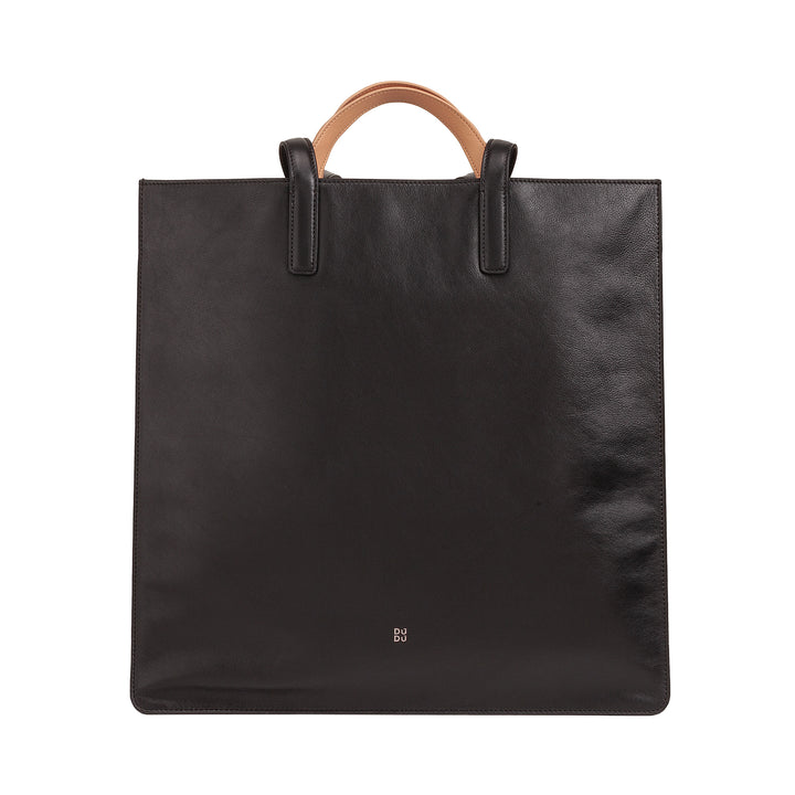 Bolsa feminina grande e macia DUDU, sacola de compras em couro colorido, alças duplas, bolsa de ombro elegante, bolsa grande