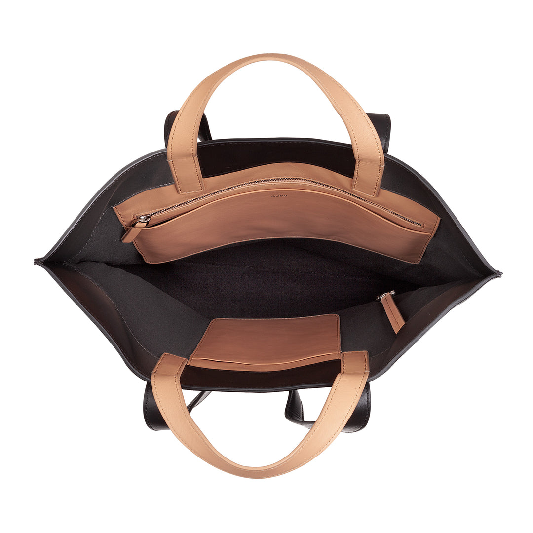 Bolsa feminina grande e macia DUDU, sacola de compras em couro colorido, alças duplas, bolsa de ombro elegante, bolsa grande