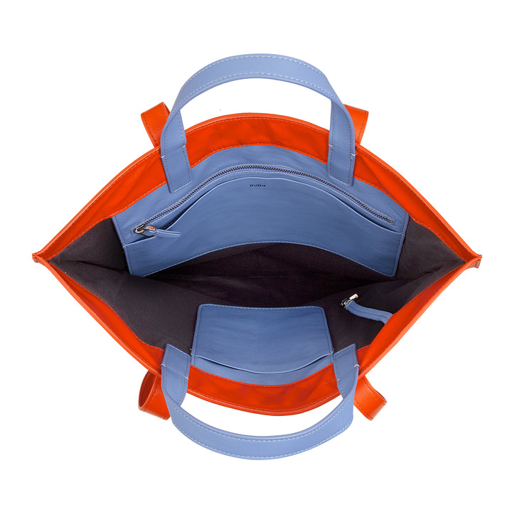 Bolsa feminina grande e macia DUDU, sacola de compras em couro colorido, alças duplas, bolsa de ombro elegante, bolsa grande