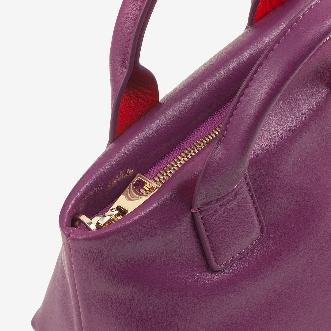 Bolsa de ombro feminina pequena DUDU em couro genuíno, mini bolsa de noite elegante, 22 x 13 cm, alças duplas, alça de ombro em corrente, fecho de correr