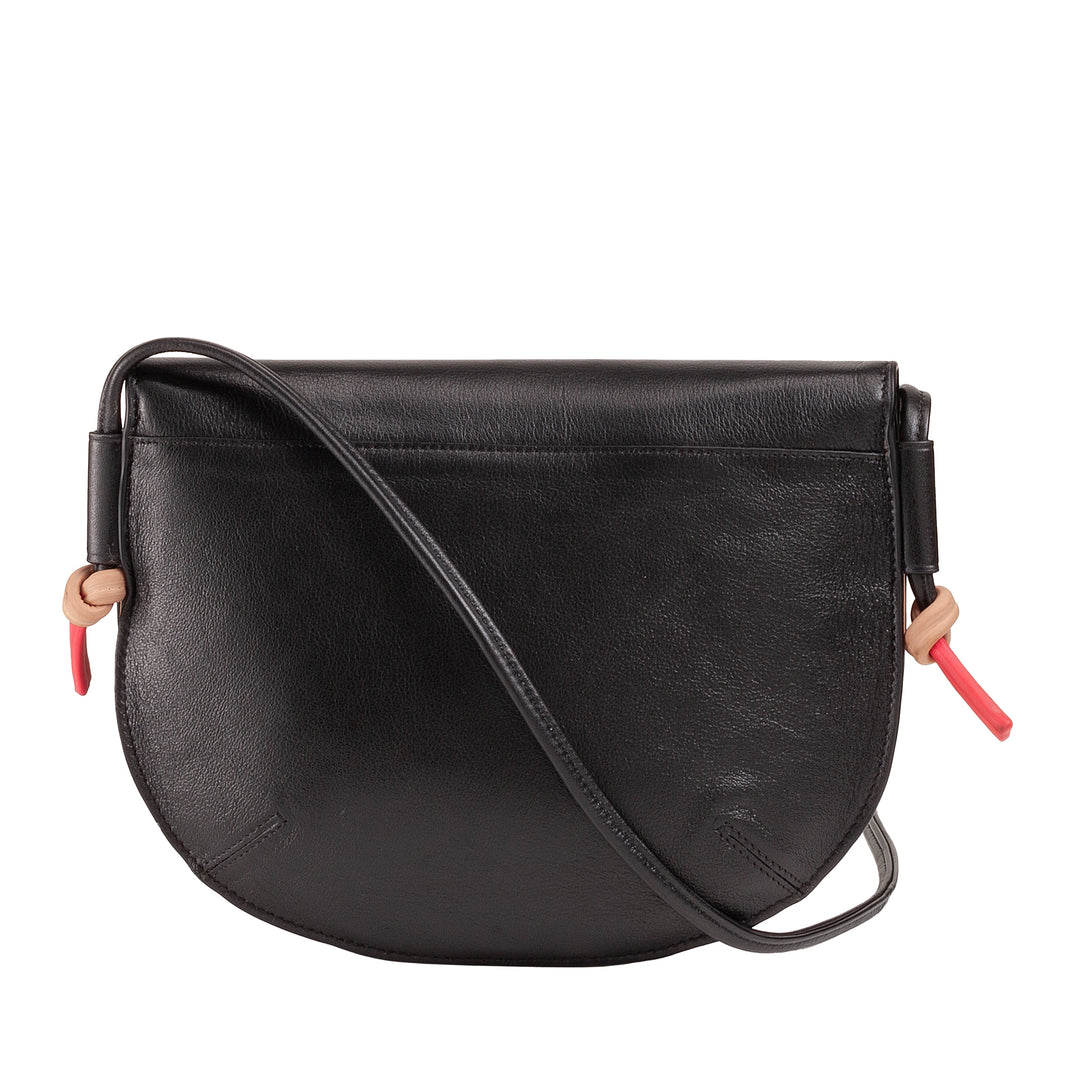 Bolsa de ombro feminina DUDU com aba em couro genuíno, bolsa de ombro pequena com aba de botão magnético, bolsa