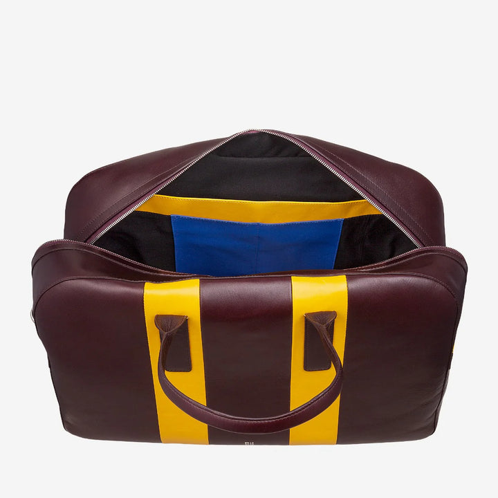 DUDU Δερμάτινη τσάντα ταξιδιού ώμου, Weekend Gym bag για άντρες Γυναικεία 32L Μεγάλη, 49cm Weekender Τσάντα ταξιδιού