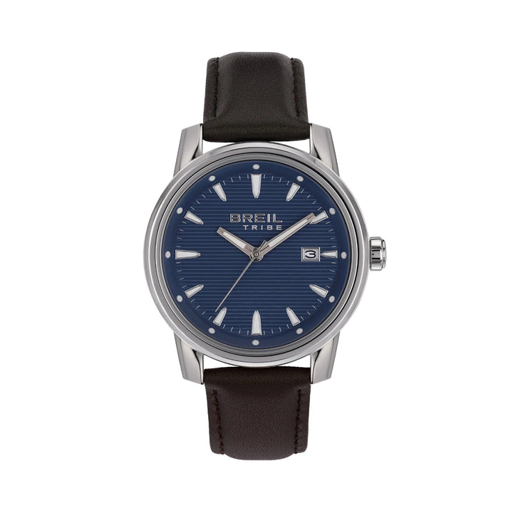 Breil-Uhr Kaliber 42 mm blauer Quarzstahl EW0689 – Capodagli 1937