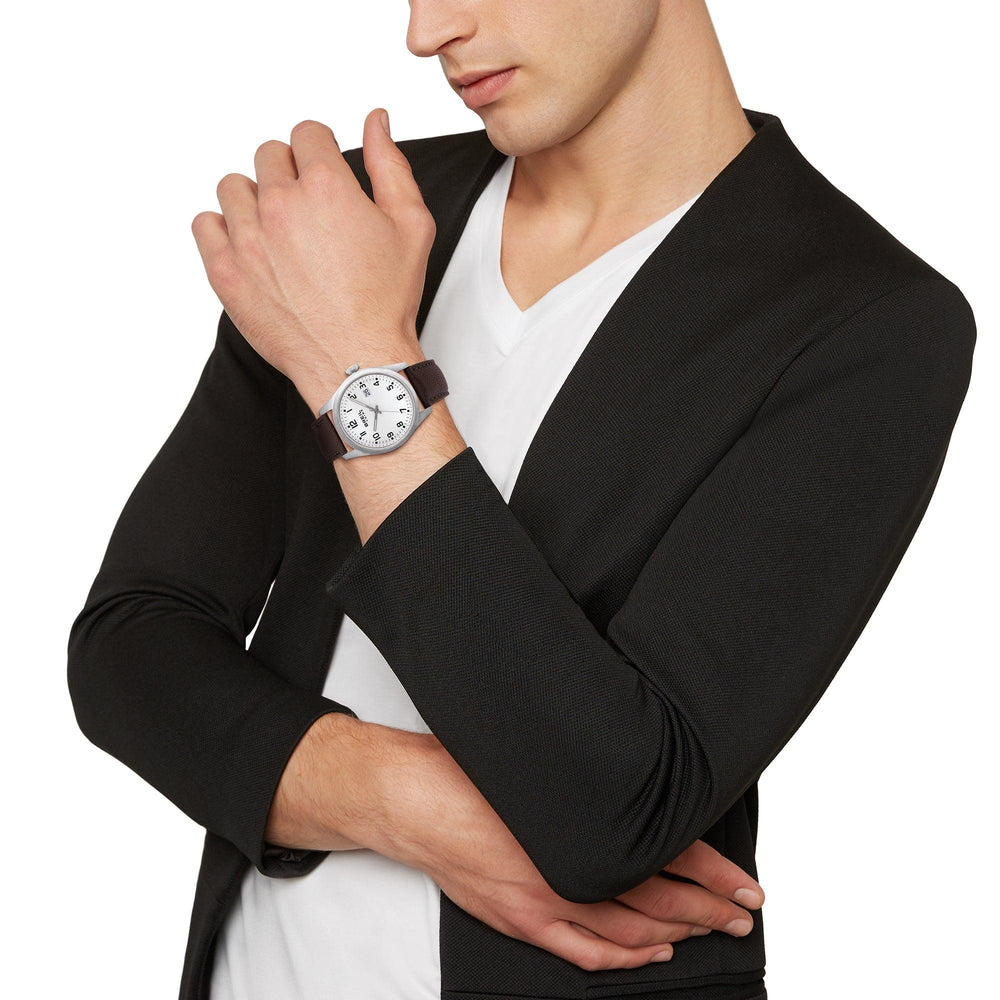 Breil Uhr Classic Elegance 42 mm weißer Quarzstahl EW0663 – Capodagli 1937