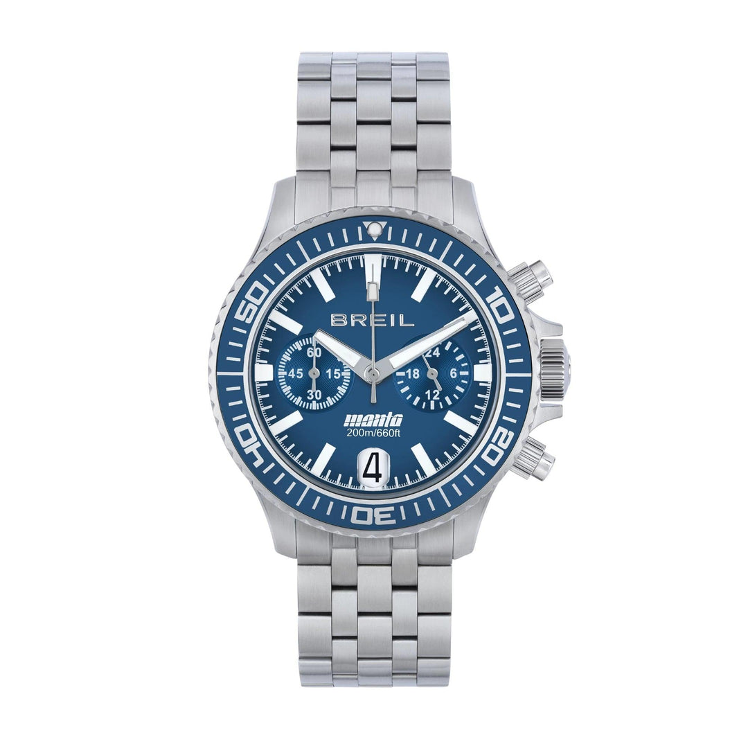 Breil Uhr Manta P.R.O. Chrono 42 mm blauer Quarzstahl TW2013 – Capodagli 1937