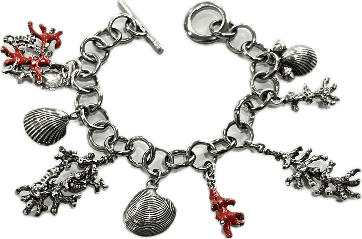 Capodagli Mare Armband 925 Silber Emaille BR-MARE-01 - Capodagli 1937