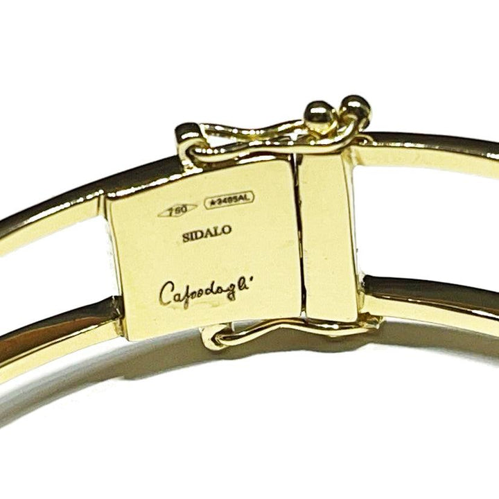 Capodagli Paola stift armbånd 18 karat guld diamanter 0007BR - Capodagli 1937