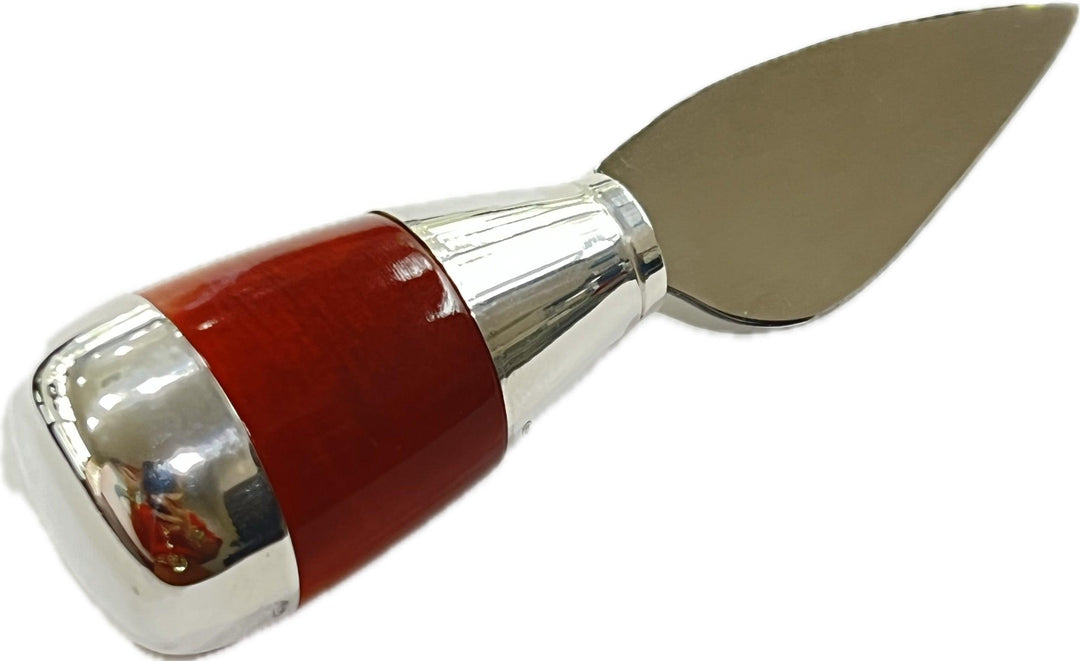 Capodagli nůž na parmazán 800 stříbrná briarová ocel AR-FORM-01 - Capodagli 1937