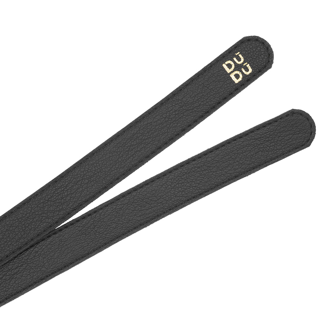 DUDU Dames Obi-riem van echt leer, gemaakt in Italië, brede geknoopte riem voor dames voor kleding, hoog getailleerde leren sjerp